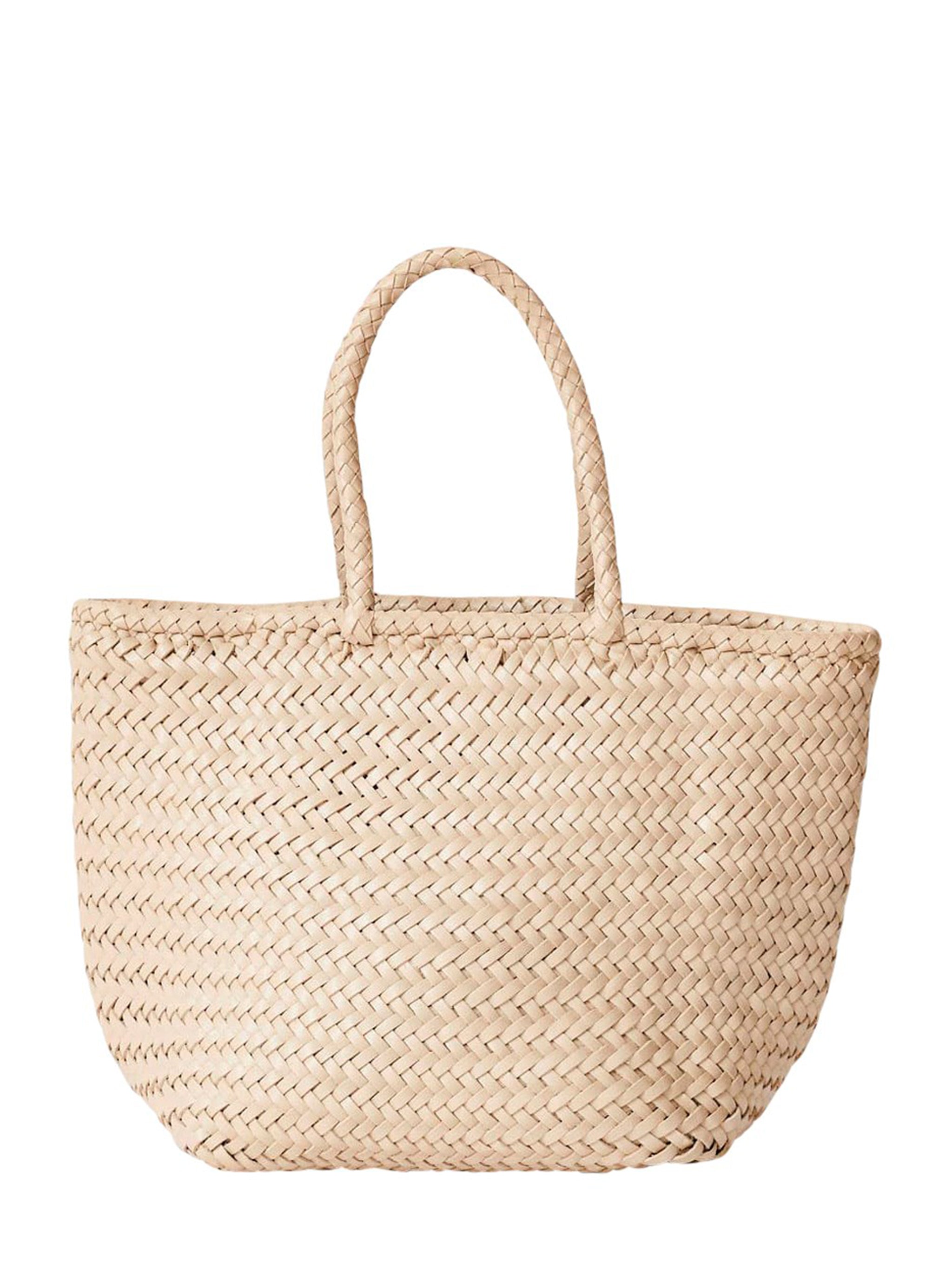 Grace Basket Small Bag Dragon Diffusion Bianco | Grifo210