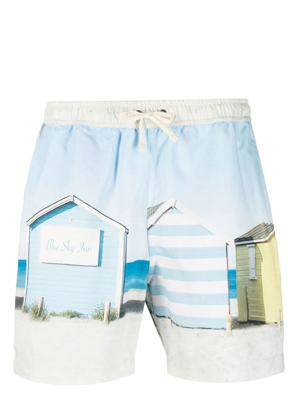 Shorts mare stampato