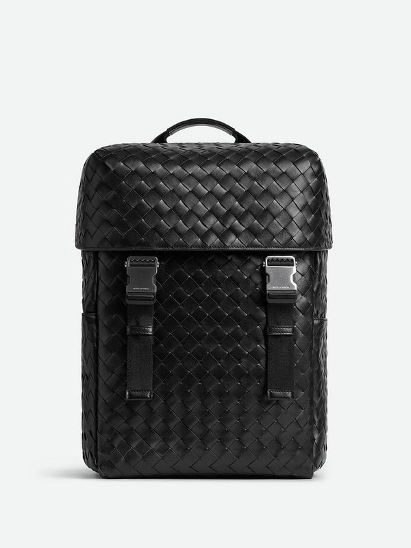 Zaino Con Patta Intrecciato