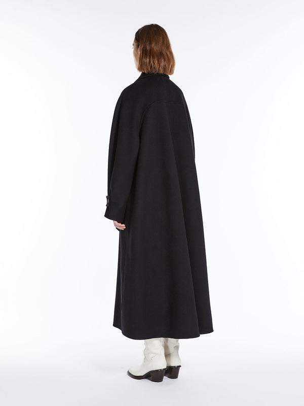 FLARED COAT IN CASHMERE