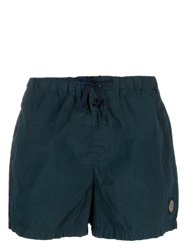 Shorts da mare con logo