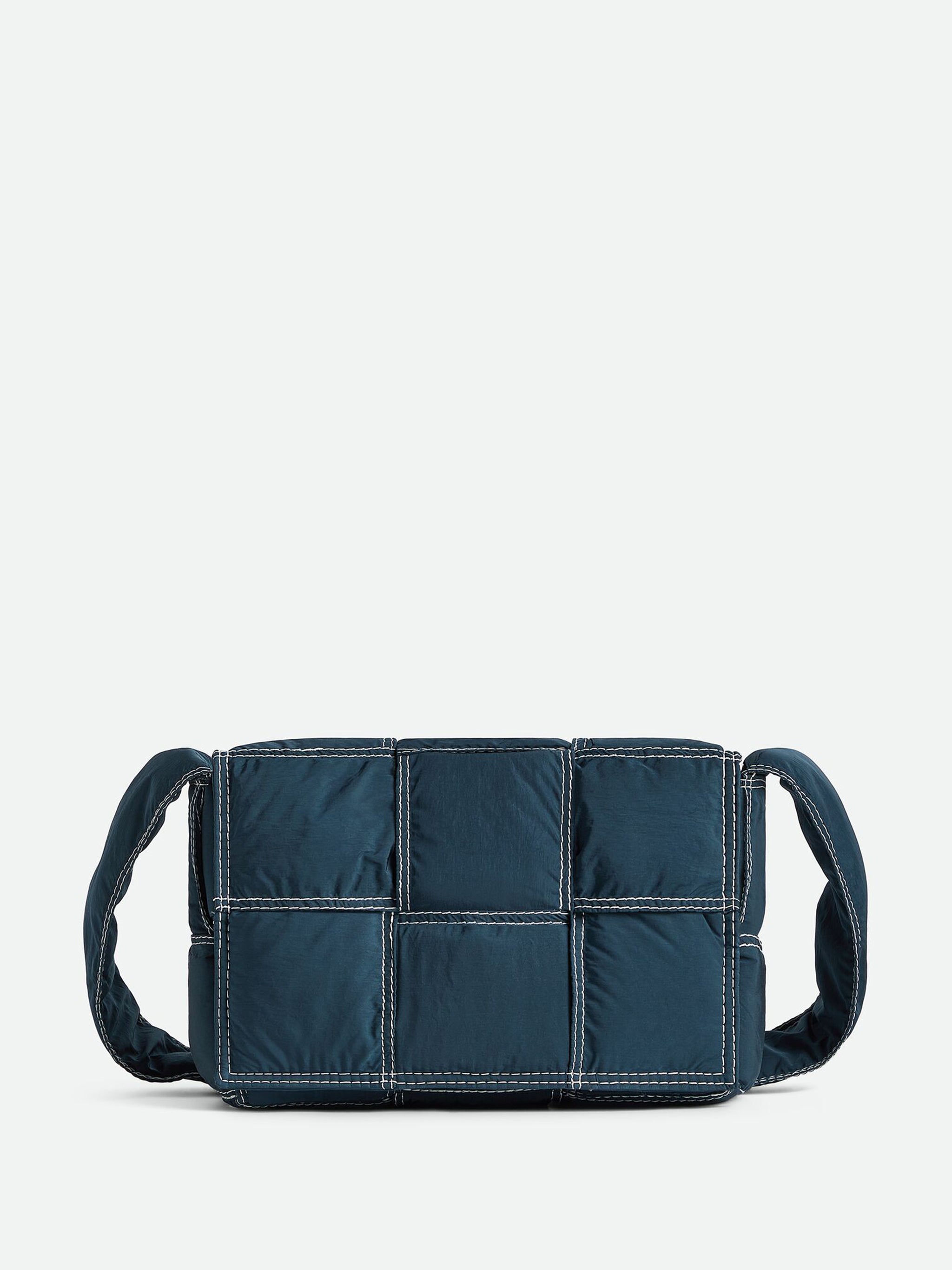 Padded Tech Cassette small Bottega Veneta Blu | Grifo210