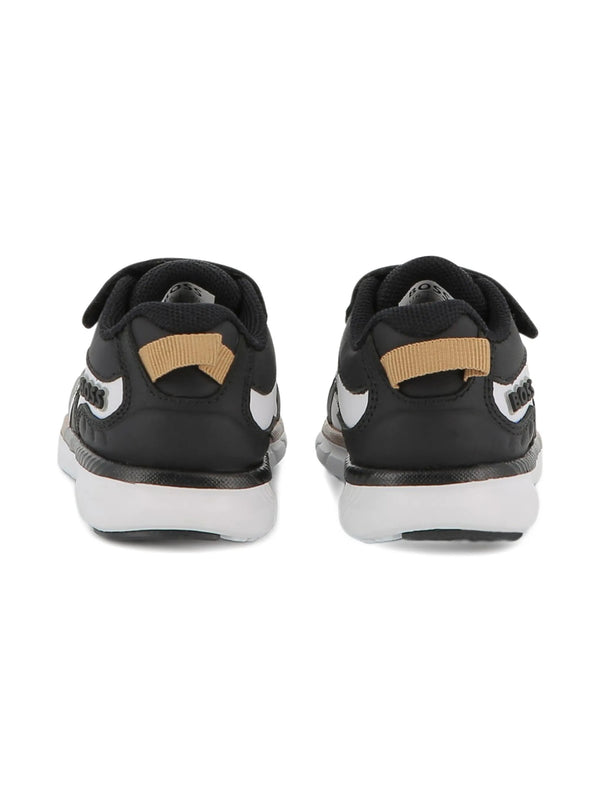 Mesh-panelled sneakers