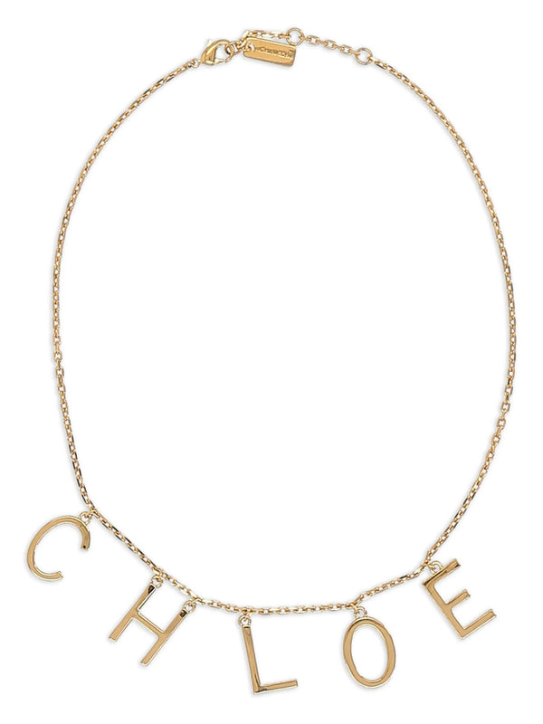 Chloe Letters Necklace