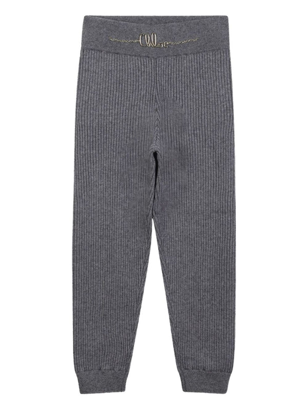 Knit trousers