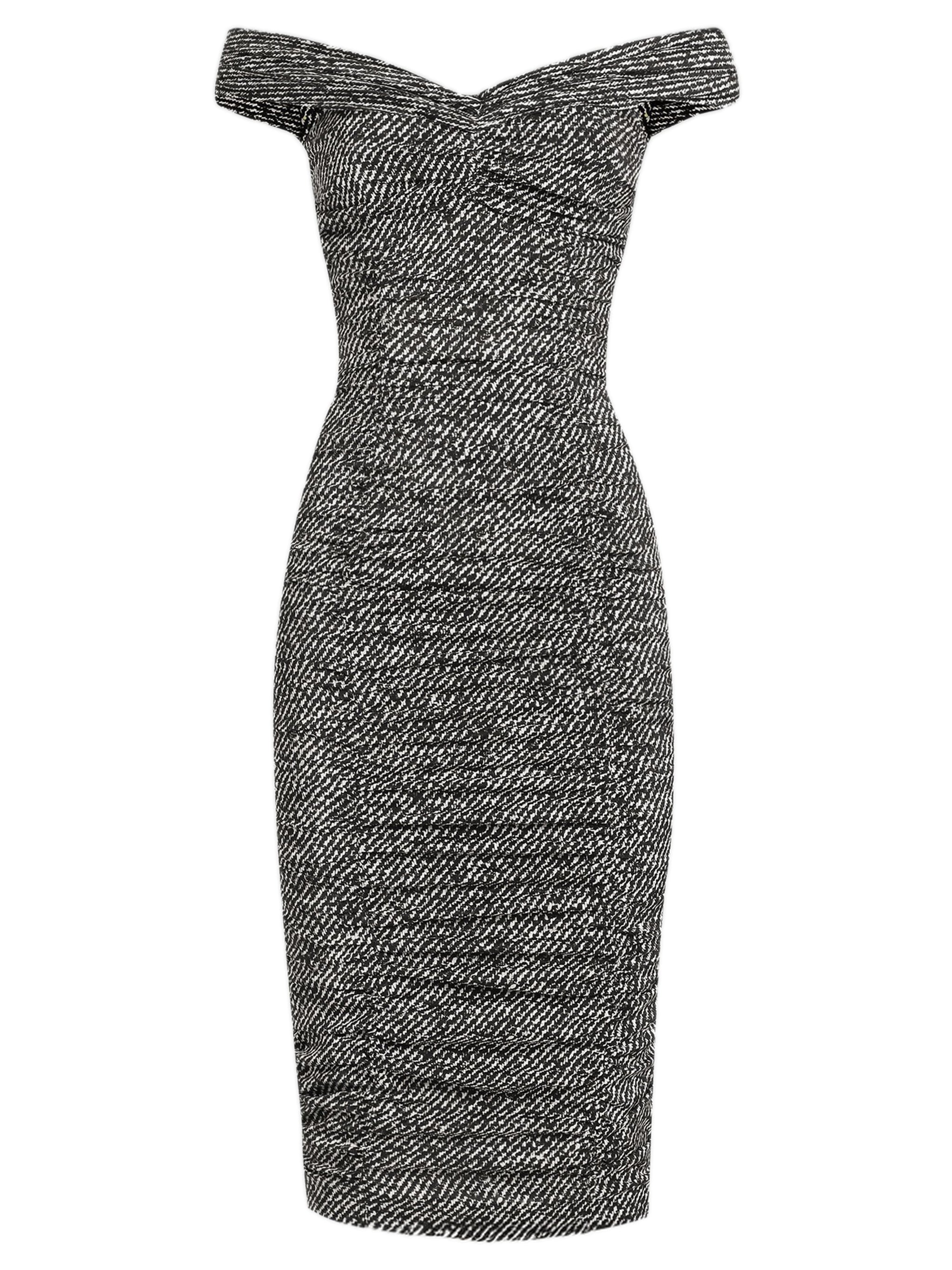 Silk dress Dolce & Gabbana Nero