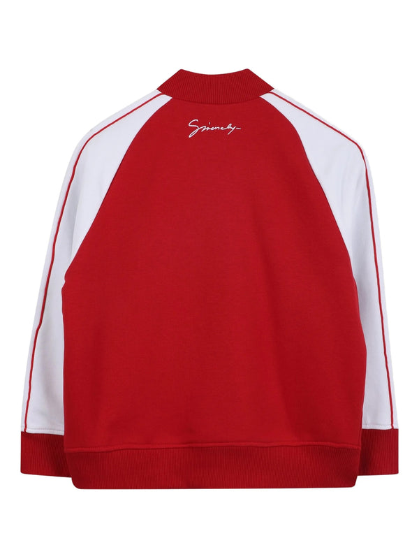 Logo bomber jacket
