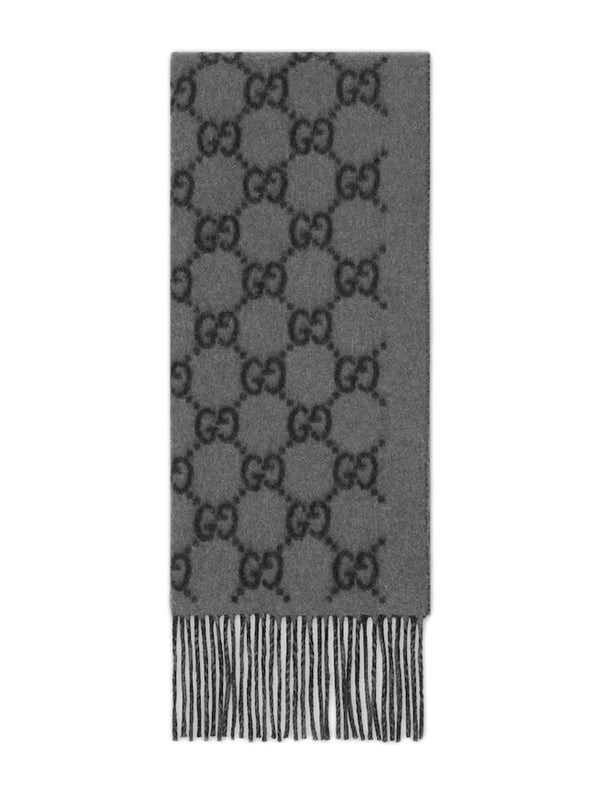 GG cashmere scarf