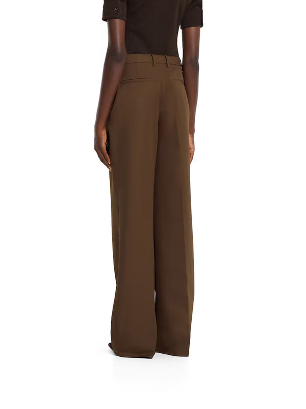 Technical panama trousers