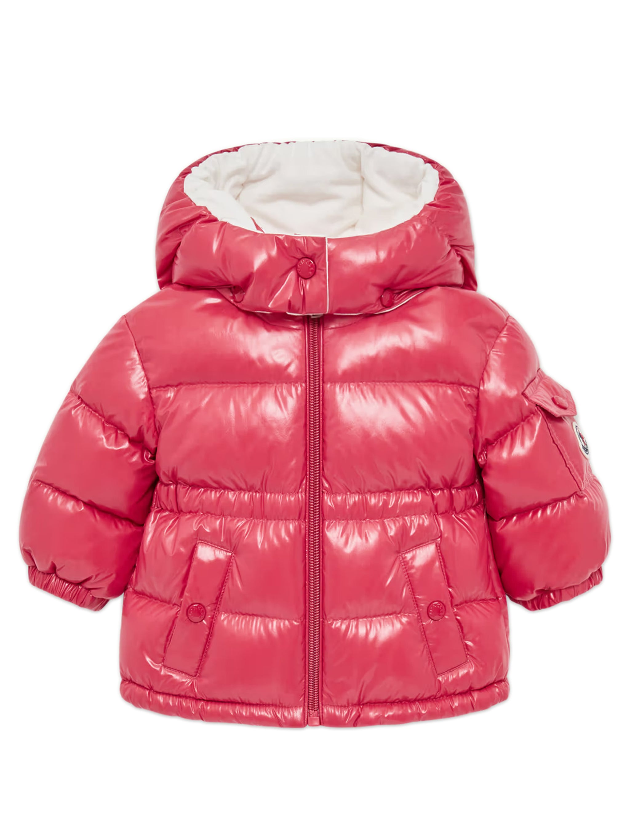 Maire hooded down jacket MONCLER Kids Rosa Grifo210