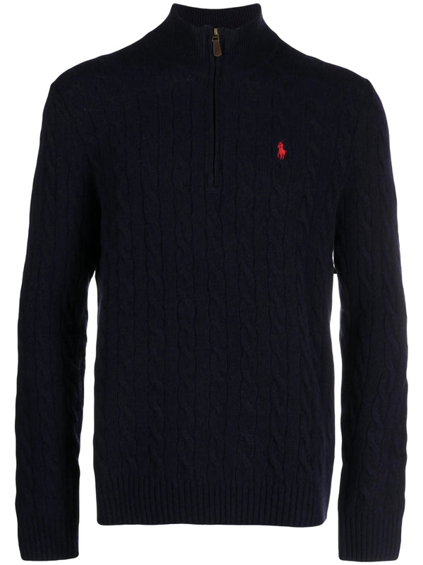 Wool and cashmere sweater