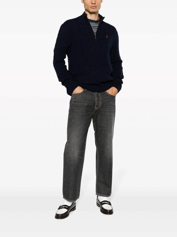 Wool and cashmere sweater