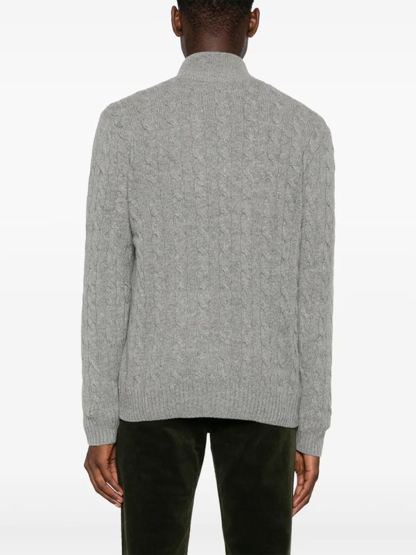 Cable-Knit Wool-Cashmere Jumper