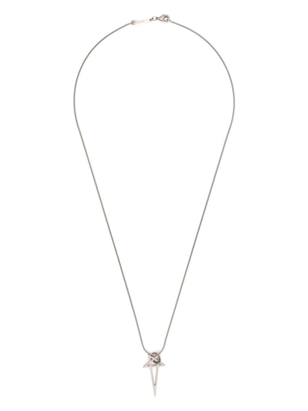 Rick Owens Pentagram Necklace