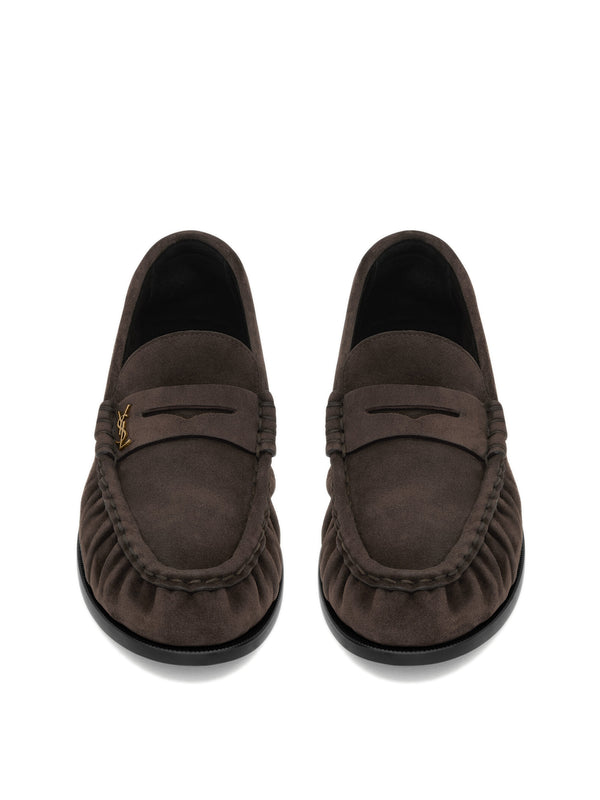 Soft suede loafers