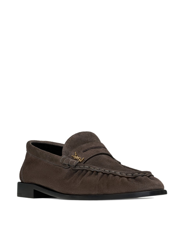 Soft suede loafers