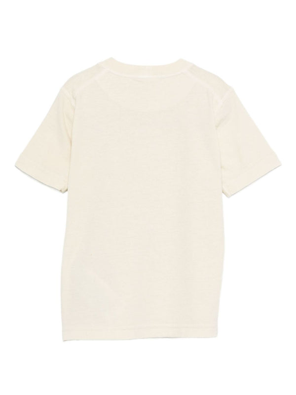 T-shirt with patch logo