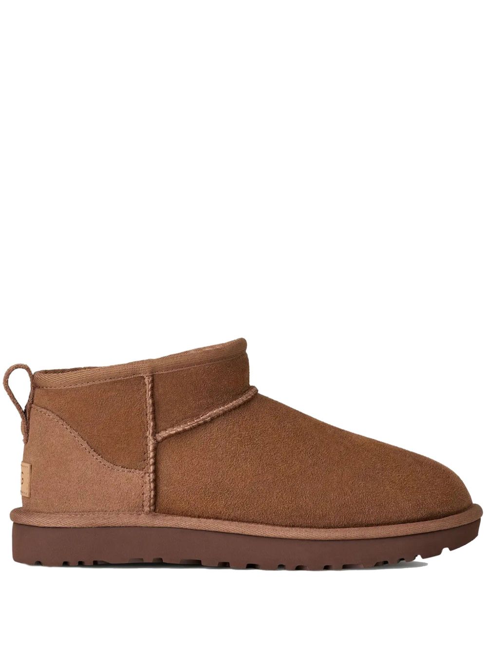 UGG W GISELLA ブーツ US 07 UGG Women Neumel Zip Platform Ankle Booties Chestnut Suede Plush