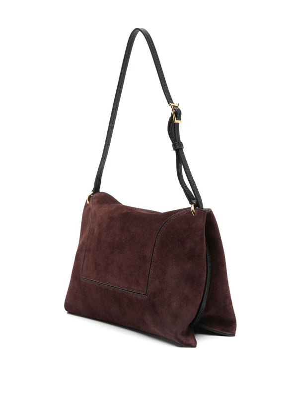 Penelope Slouch Bag Acai Suede