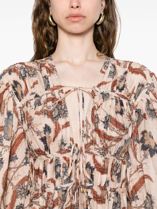 Ascension Tie Billow Maxi