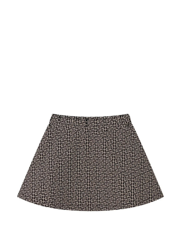 Monogram Skirt