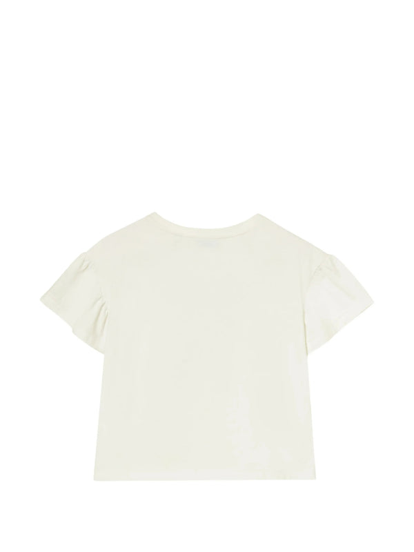 T-shirt con fiocco Check