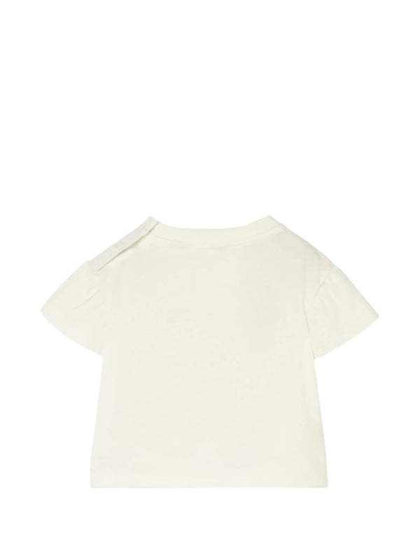 T-shirt con fiocco Check