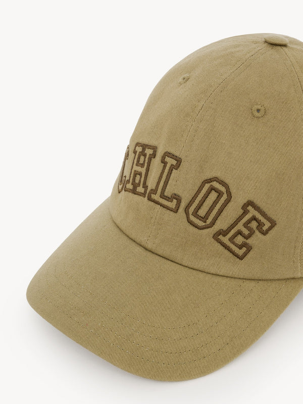 Cappellino Chloé Signature in cotone