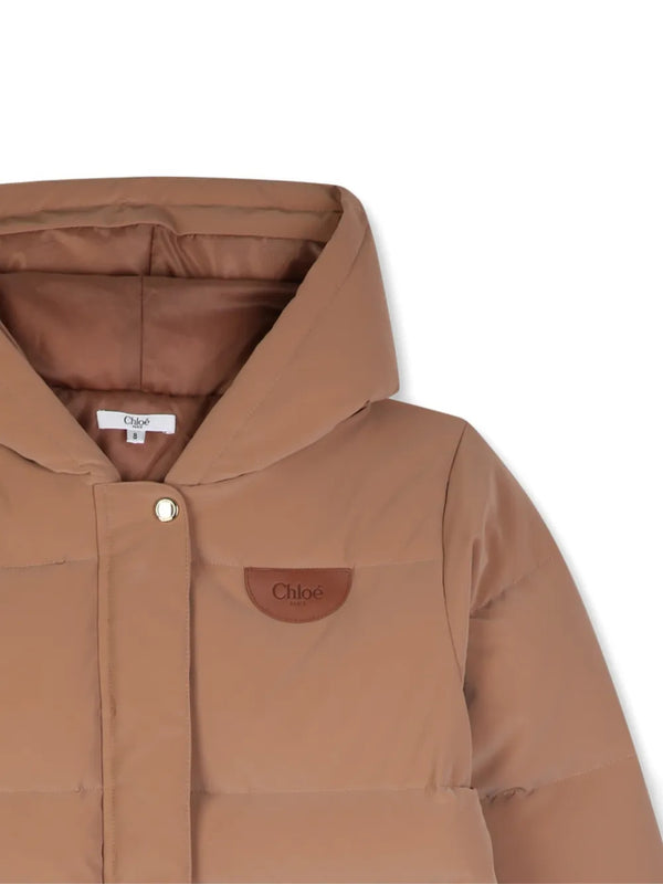 Logo puffer jacket