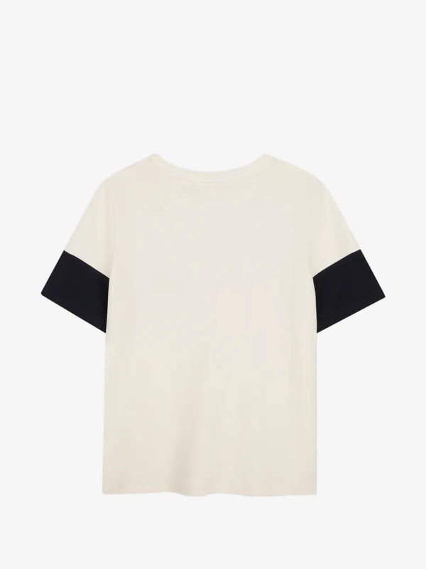 T-shirt con design color-block