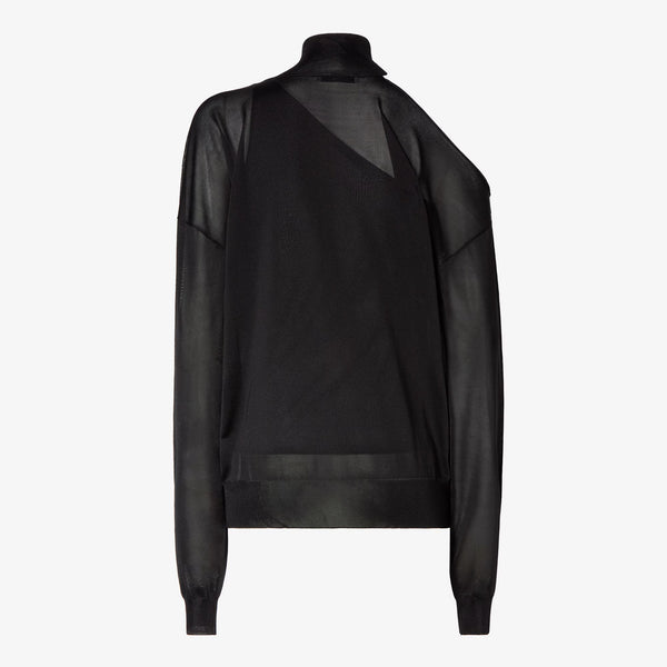 Pull silk organza