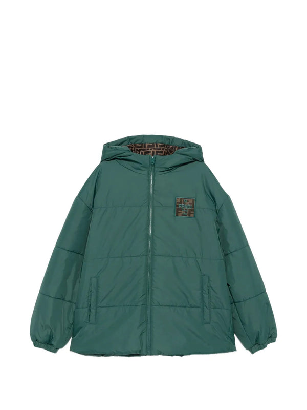 Down Jacket with logo
