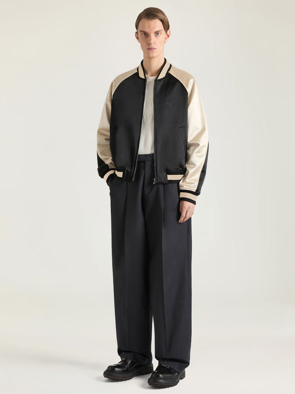 Couture Seam souvenir jacket with Givenchy Paris pearls
