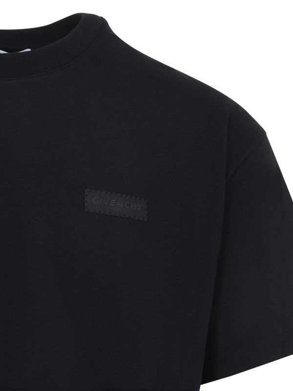 T-shirt con gros-grain Givenchy Paris
