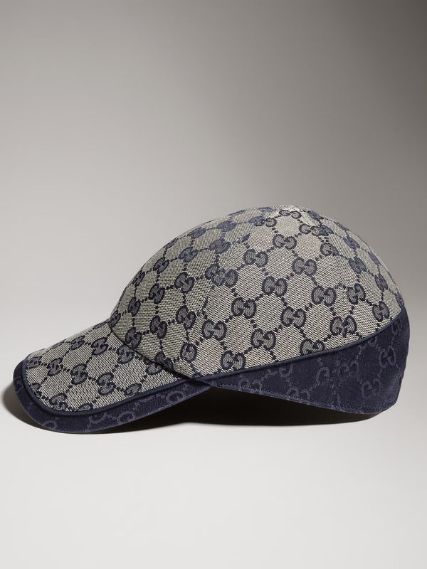 Cappellino da baseball in tessuto di cotone GG