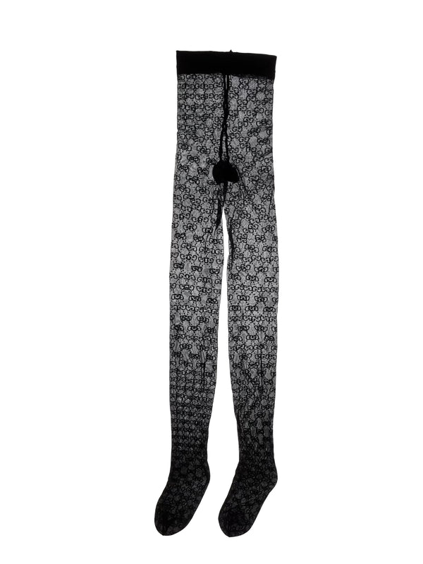 GG stretch nylon tights