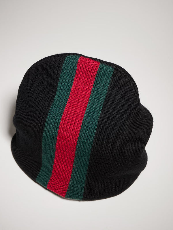 Wool hat with Web
