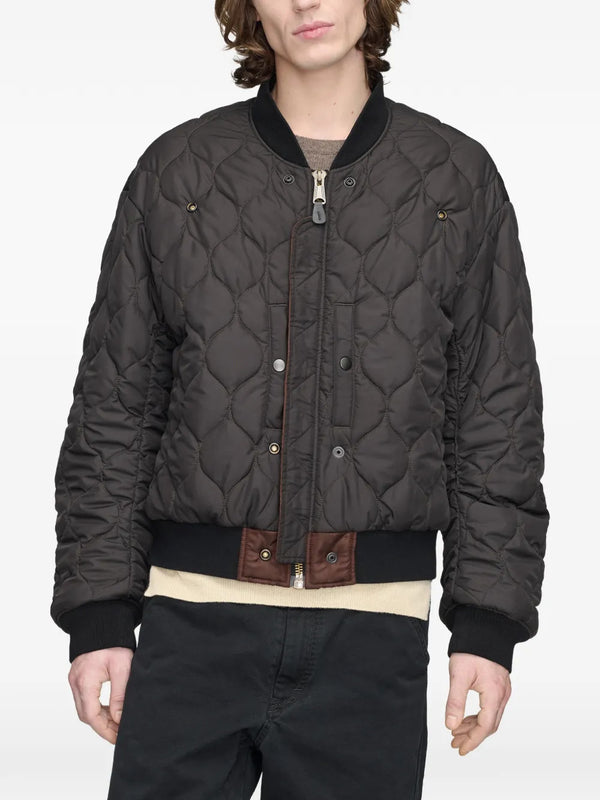 Reversible bomber jacket