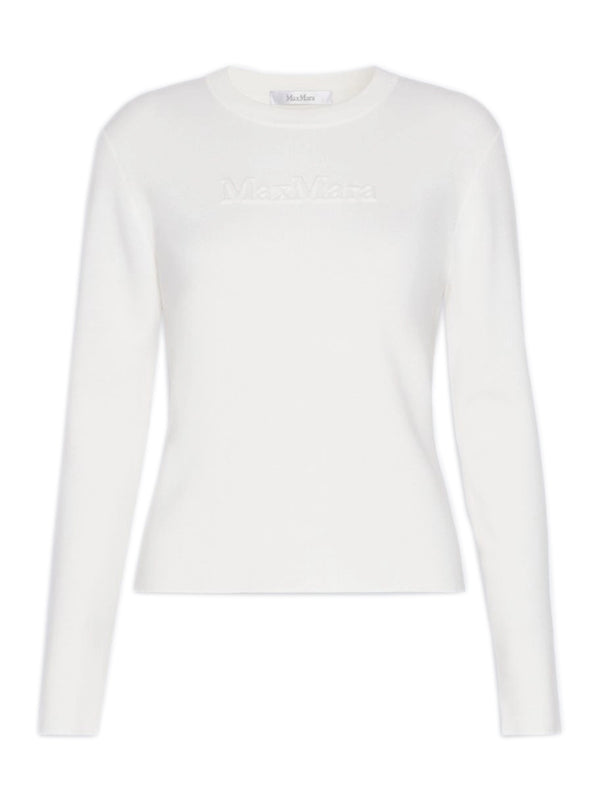 Manto sweater in wool yarn