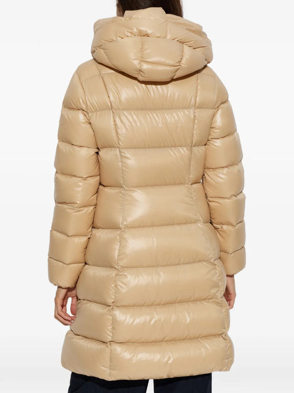 Marusse Hooded Mid-Length Down Jacket