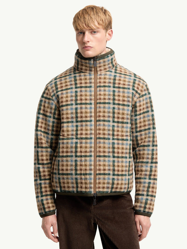 Reversible Teddy Zip-Up Sweatshirt