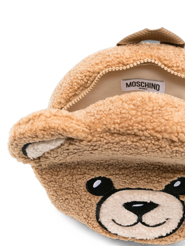 Moschino Teddy Bear soft fabric backpack