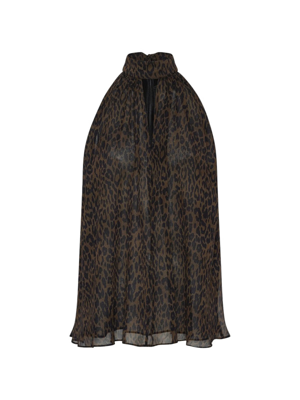 Halterneck bow top