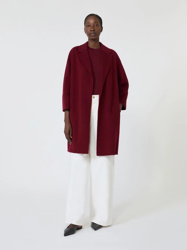Arona short coat in double wool