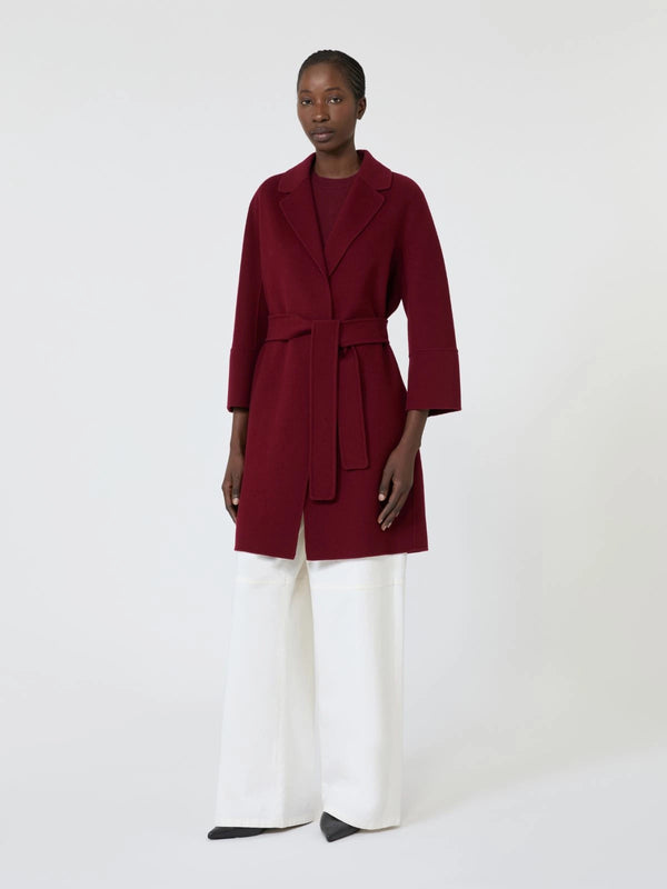 Arona short coat in double wool