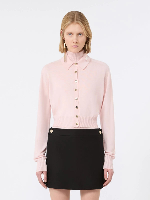 Cardigan Lirica in pura lana