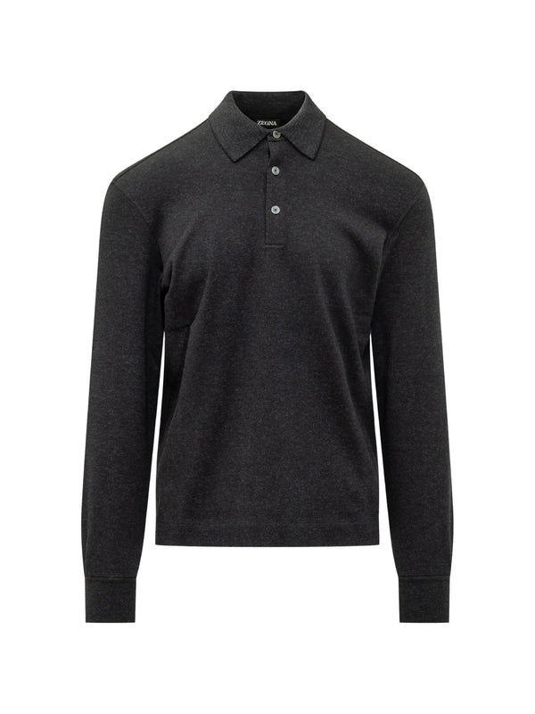 Polo in jersey