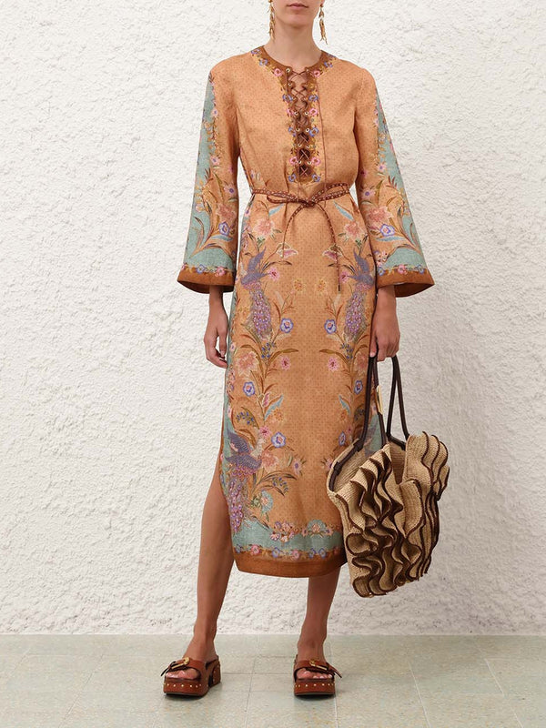 Indra midi dress