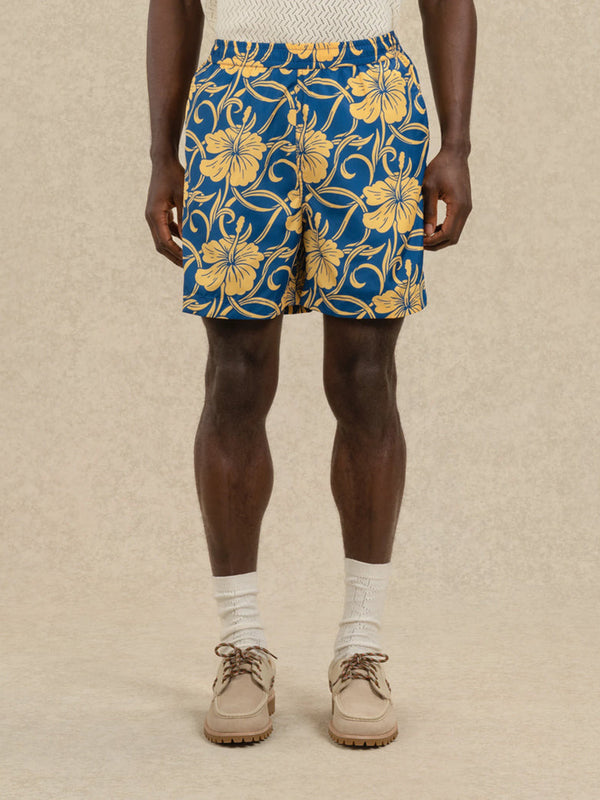 Short Plage Hibiscus