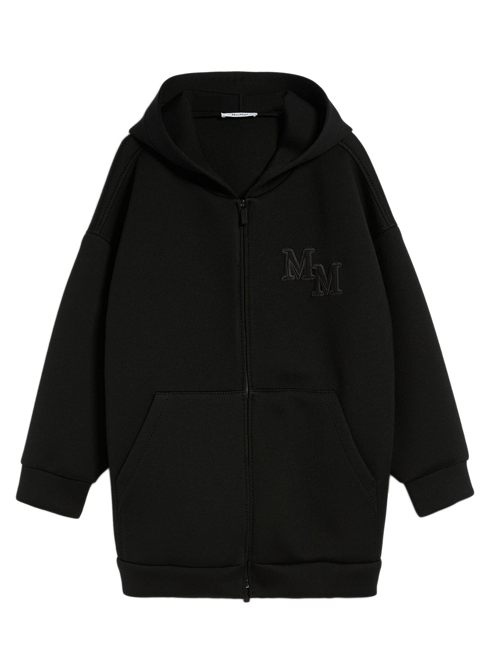 Obbia Oversized technical-jersey sweatshirt Max Mara Nero | Grifo210